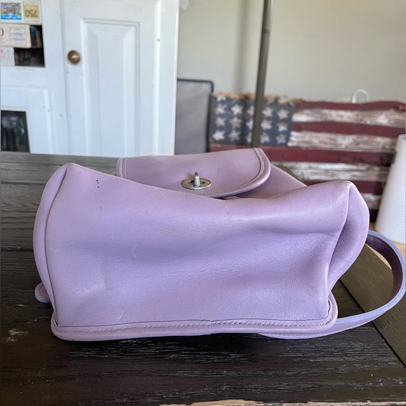 Vintage Rare Lavender Coach Mini Daypack - Picture 6 of 10